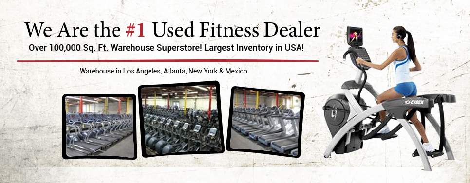 We carry all major fitness equipment brands.