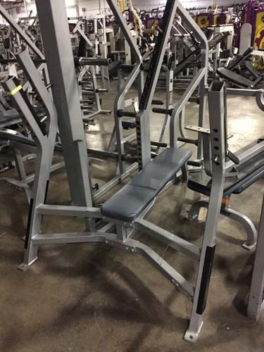 (3) Cybex Olympic Flat Bench