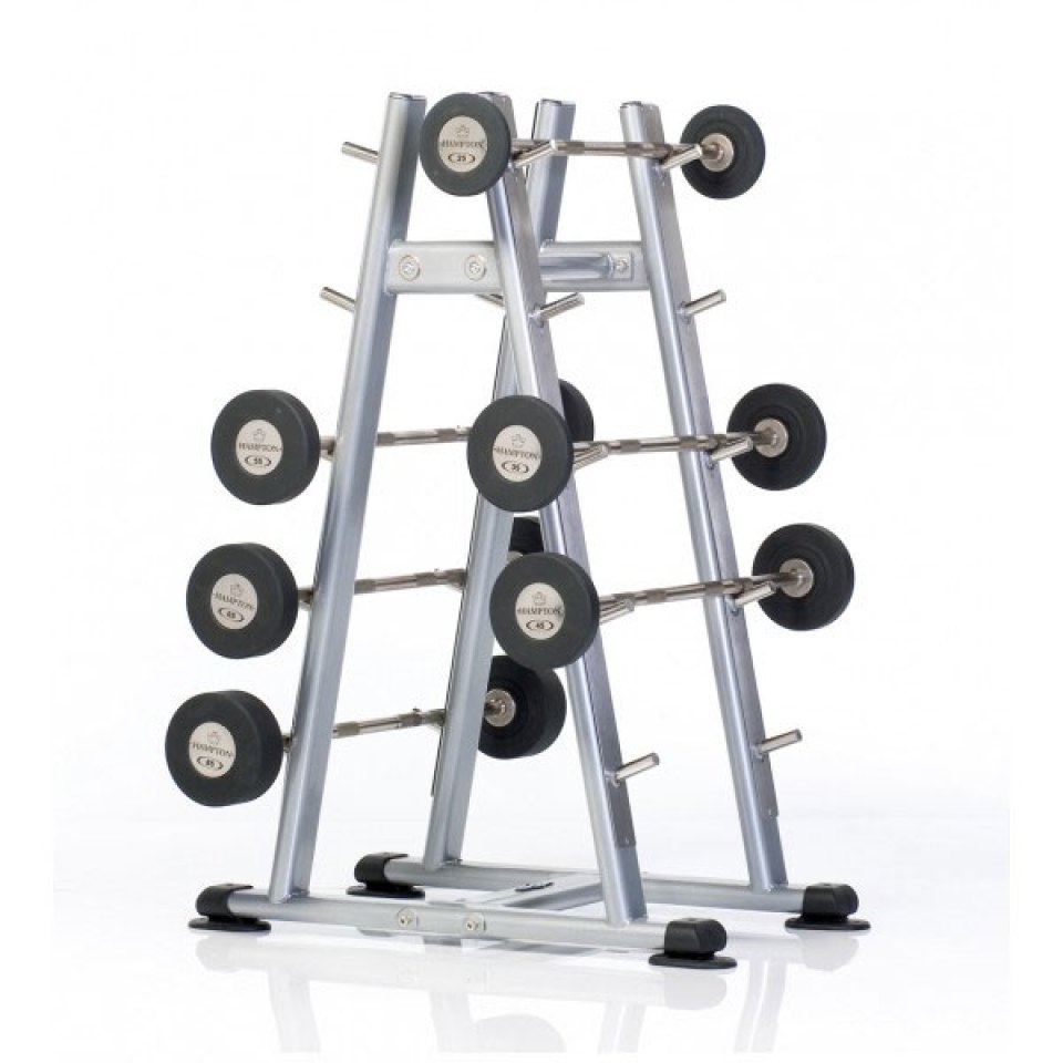horizontal barbell rack