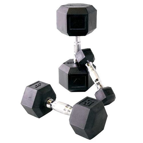 CAP Barbell Coated Hex Dumbbell - Multiple Weight Options From 10-50 Lbs