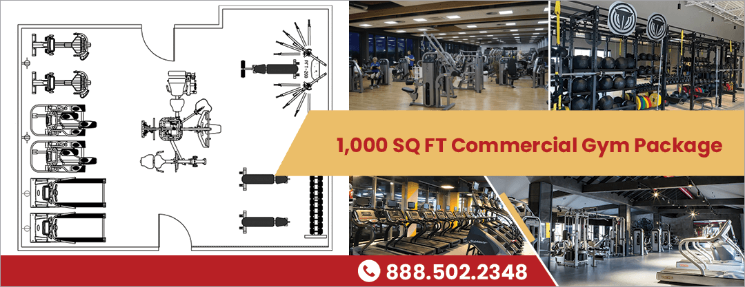 1000 commercial gym package