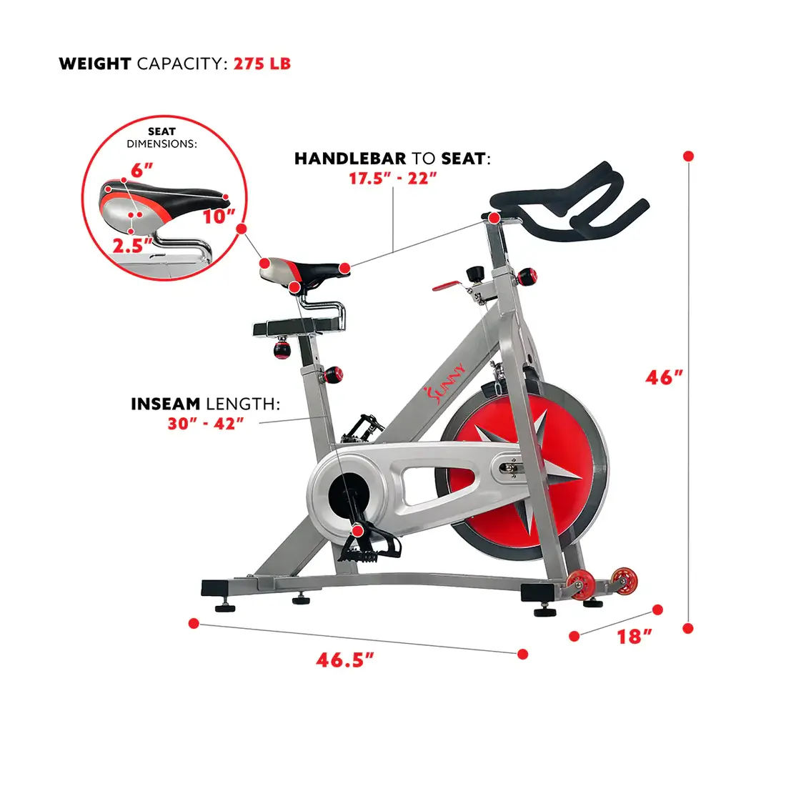 Bicicleta Spinning 2.5 PRO