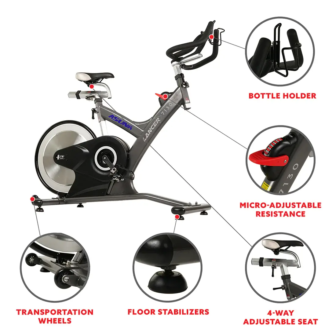 Rear flywheel spin bike online